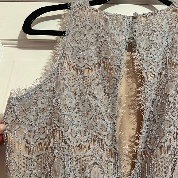 LAUREN CONRAD • RUNWAY COLLECTION • LAVENDER LACE JUMPSUIT - Picture 8 of 8